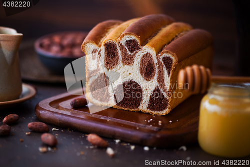 Image of leopard cake