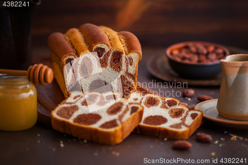 Image of leopard cake