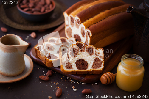 Image of leopard cake