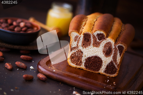 Image of leopard cake