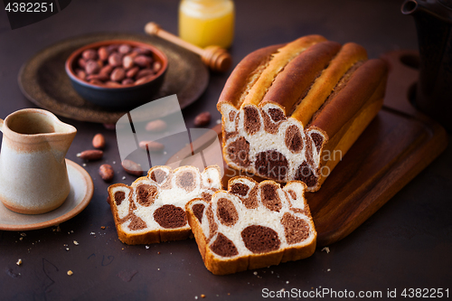 Image of leopard cake