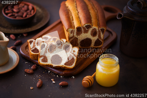 Image of leopard cake