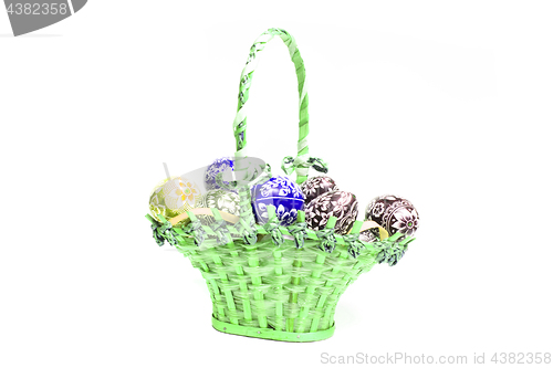 Image of color easter eggs