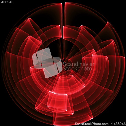 Image of Abstract 3d background