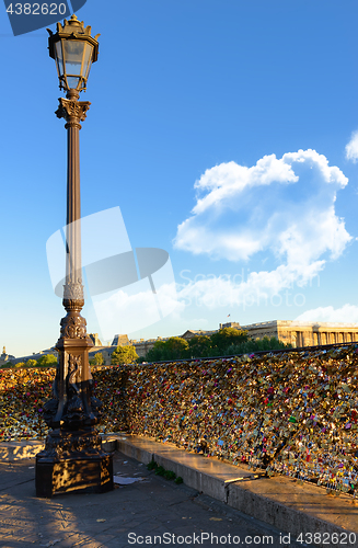 Image of Locks of love in Paris
