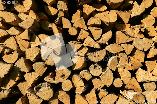 Image of Background of firewood