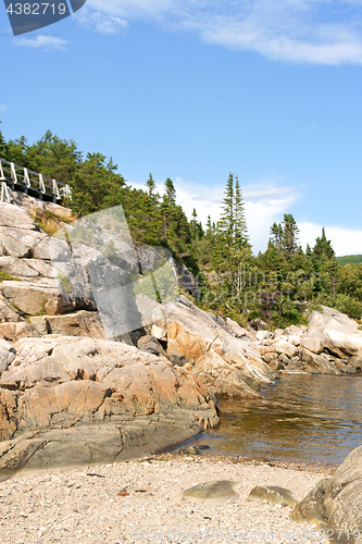 Image of Saint Lawrence River near Tadoussac in Canada