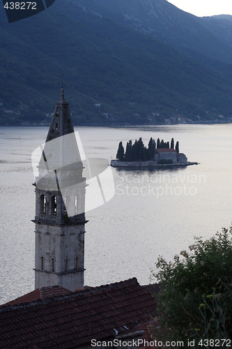 Image of Perast Bay of Kotor Montenegro