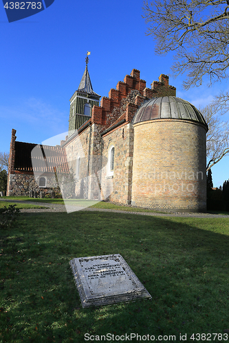 Image of Nødebo Church in denmark 2017