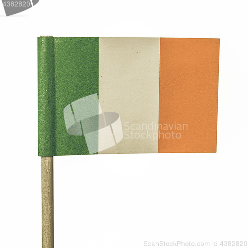 Image of Vintage looking Irish flag