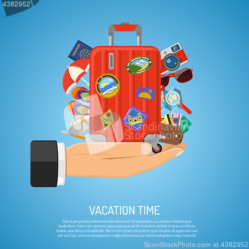 Image of Vacation and Tourism Concept