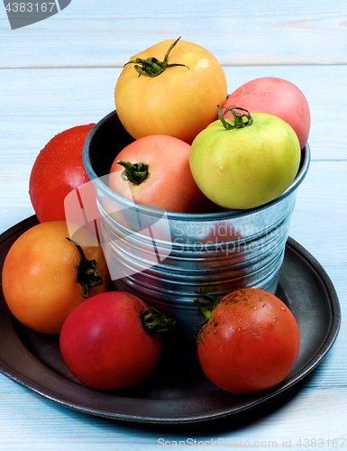 Image of Colorful Fresh Tomatoes