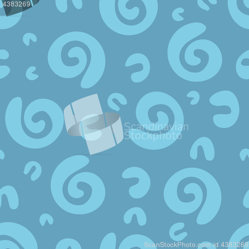 Image of Vector seamless napkin background with abstract pattern