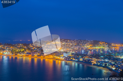 Image of Cheung Chau island sunset , hong kong