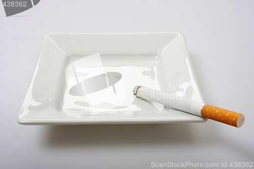 Image of burning cigarette