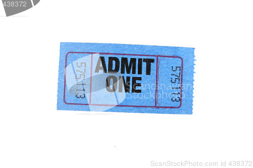 Image of one ticket