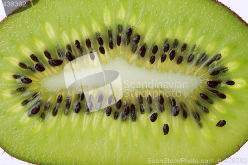 Image of Kiwi slice background