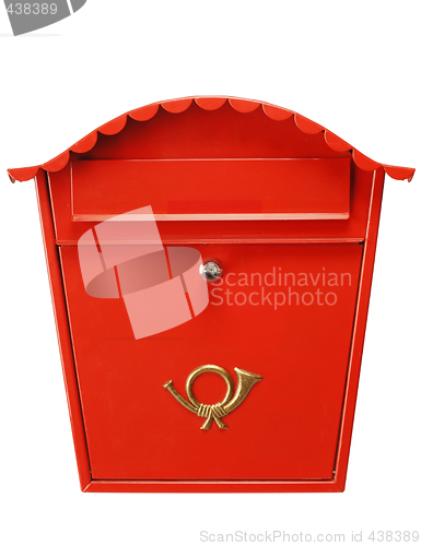 Image of red mailbox XL