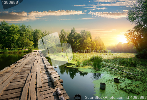 Image of Bridge over river