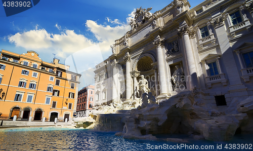 Image of Fountain Trevi Italy
