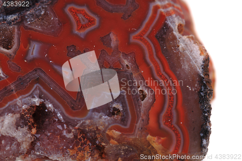 Image of brown agate texture 