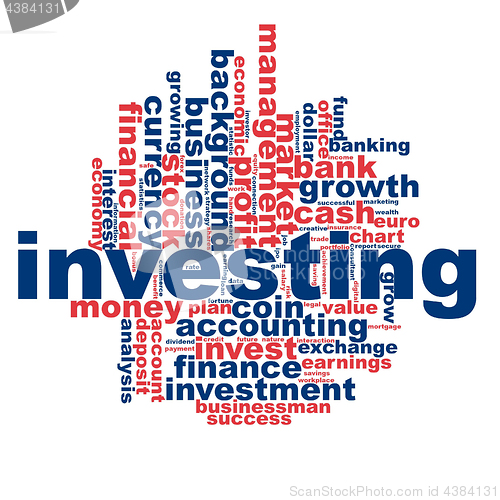Image of Investing word cloud