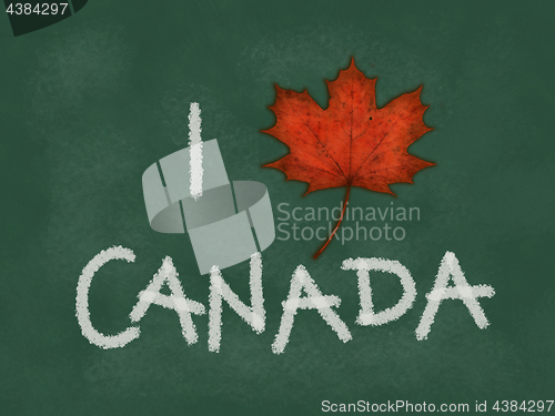 Image of i love canada