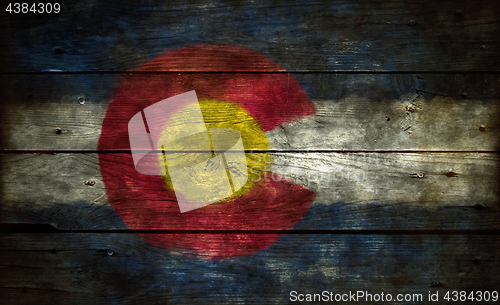 Image of flag of colorado