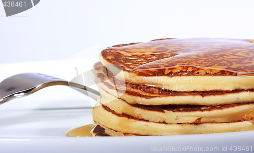 Image of plate of pancakes