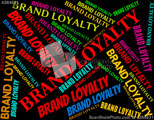 Image of Brand Loyalty Represents Company Identity And Bond