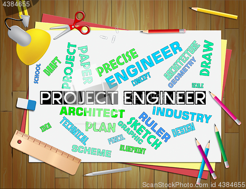 Image of Project Engineering Indicates Mechanics Career And Plan