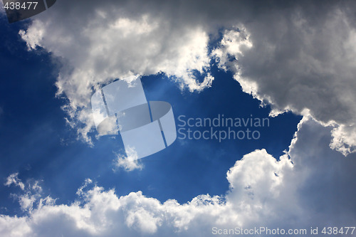 Image of cloudscape in heaven