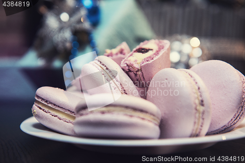 Image of Xmas macaroons cookies