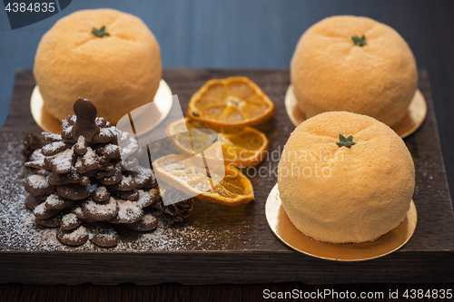 Image of Tasty dessert for xmas