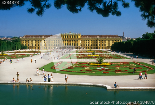 Image of Palace Schonbrunn, Vienna