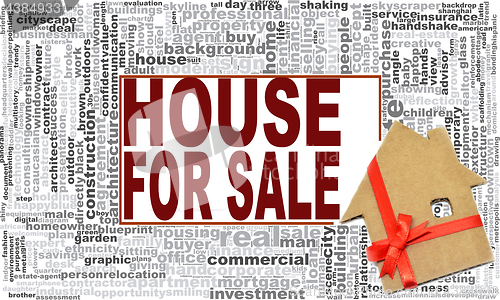 Image of House for sale word cloud