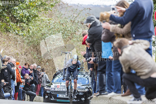 Image of The Cyclist Ian Boswell - Paris-Nice 2016