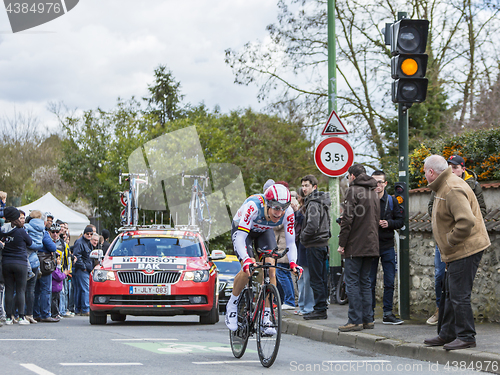 Image of The Cyclist Lars Ytting Bak - Paris-Nice 2016 