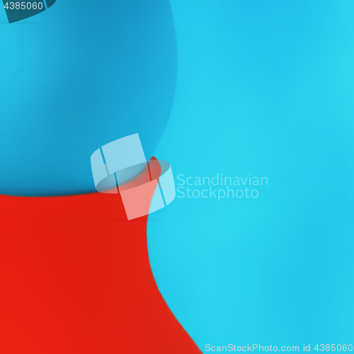 Image of Creative Abstract Blue And Red Background