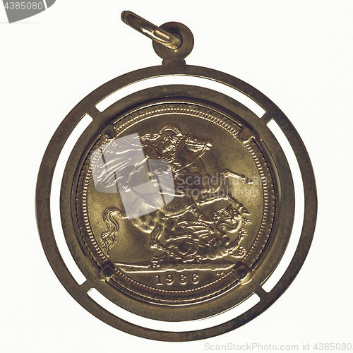 Image of Vintage Gold pound