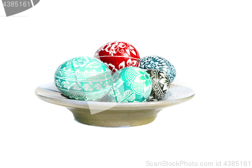 Image of color easter eggs