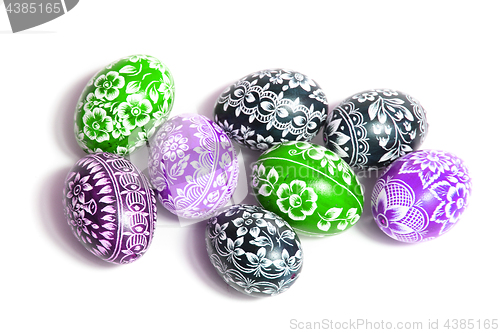 Image of color easter eggs