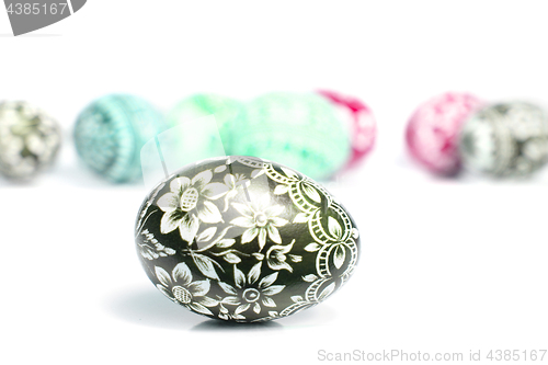 Image of color easter eggs