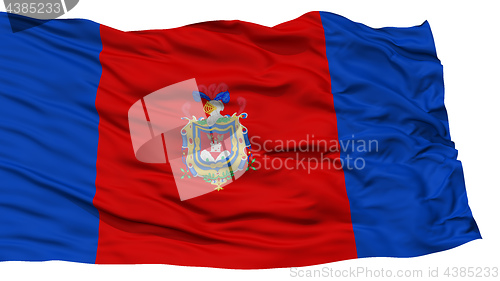 Image of Isolated Quito City Flag