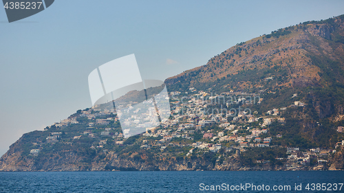 Image of travel in Italy series - view of beautiful Amalfi