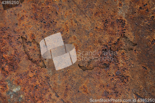 Image of Map of Malaysia on rusty metal