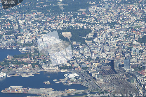 Image of Aerial view of Oslo, Norway