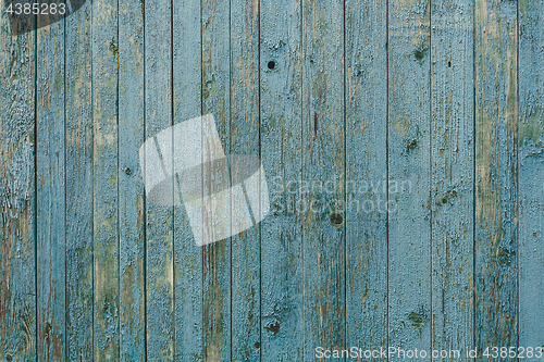 Image of Vintage wood background with peeling paint.