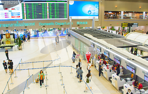 Image of Don Mueang airport. Bangkok, Thailand