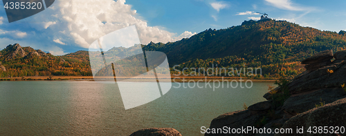 Image of Beauty view on Kolyvan lake